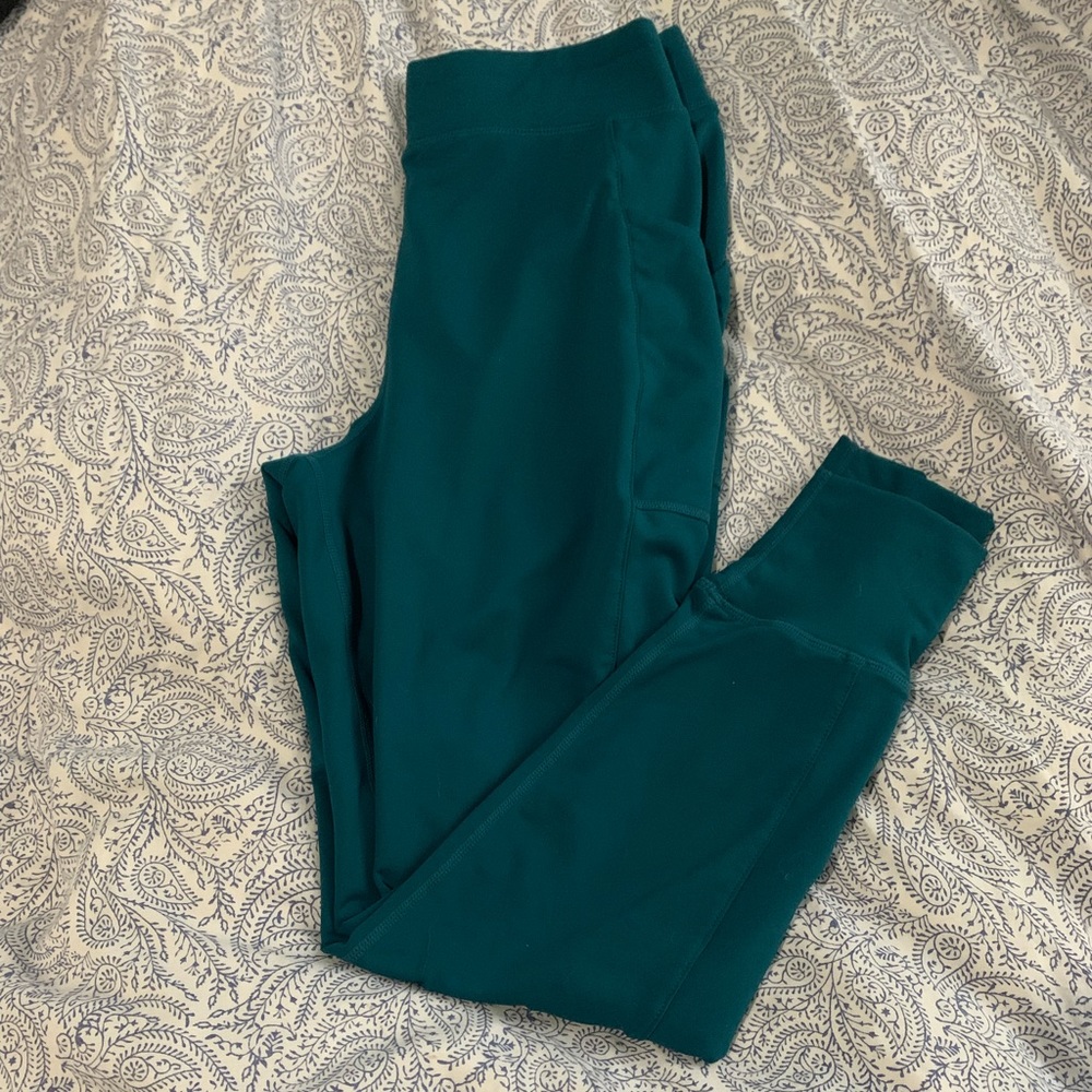 Turquoise fabletic leggings